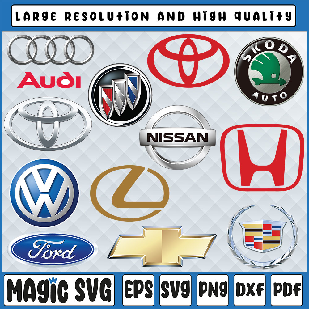 Các thương hiệu xe nổi tiếng nhất hiện nay có logo nào? 
